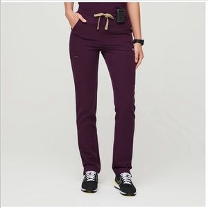 Figs yola skinny scrub pants xxsp deep purple